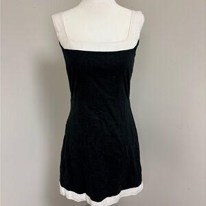 Abercrombie & Fitch Black and White Mini Dress